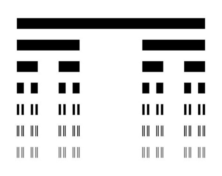 Cantor set in base 3.