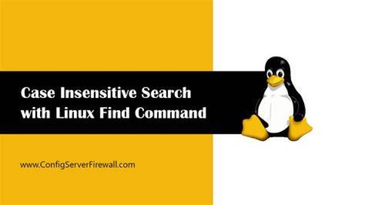 Case Insensitive search from find command?