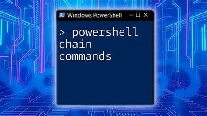 Chain commands and ignore error