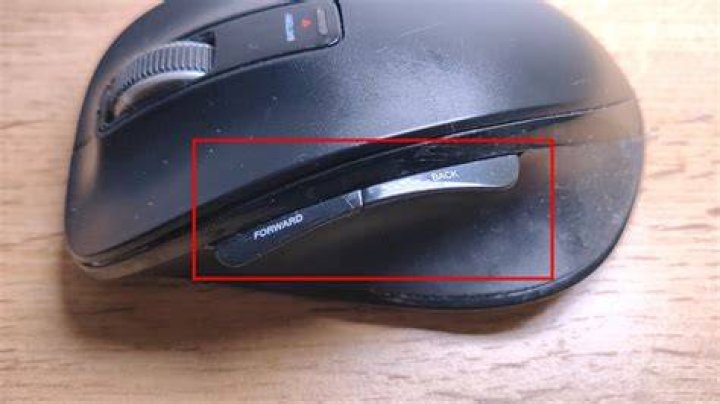 Change effect of Back and Forward button on mouse