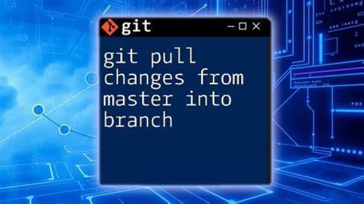 Change from master to a new default branch git