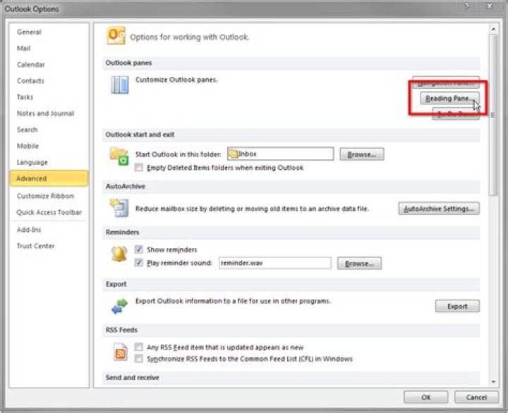 Change Outlook 