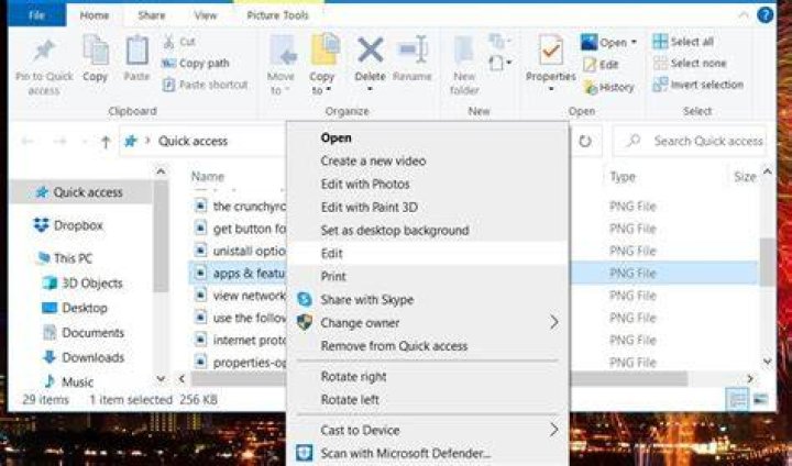 Change Windows 10 File Explorer 