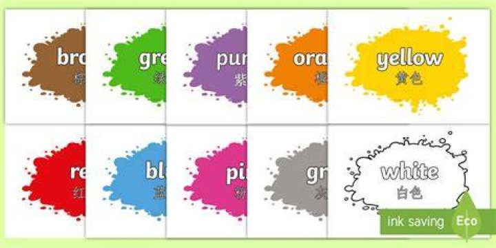 Chinese vs English colour names. Image adapted from "muyueh.com"