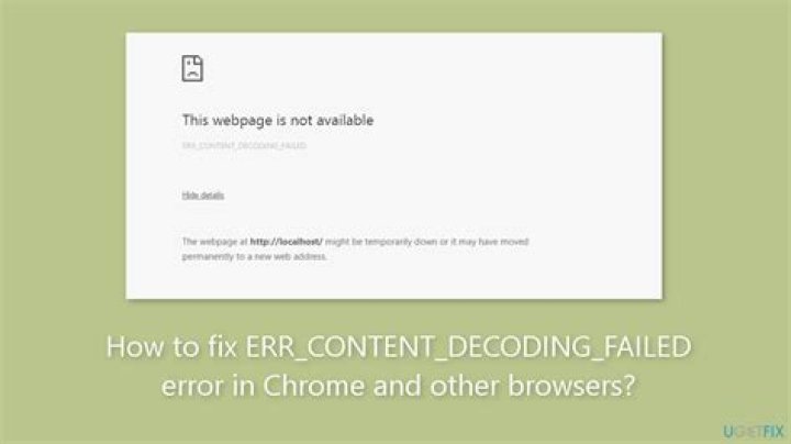 Chrome Error 330 (net::ERR_CONTENT_DECODING_FAILED) [closed]