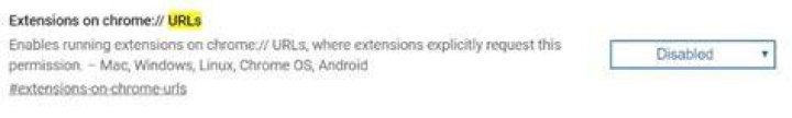 Chrome Error Message: You are using an unsupported command-line flag: --extensions-on-chrome-urls. Stability and security will suffer