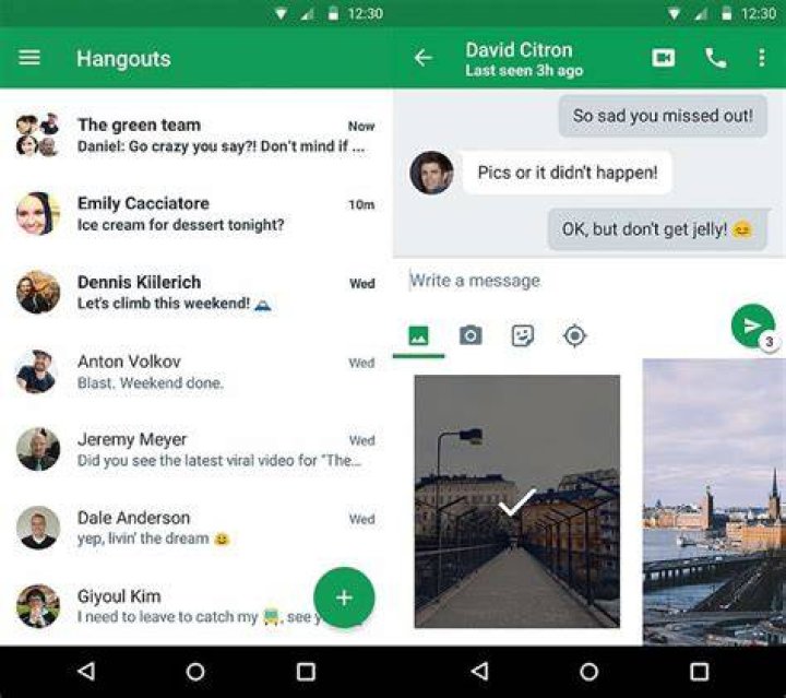 chrome is hangouts
