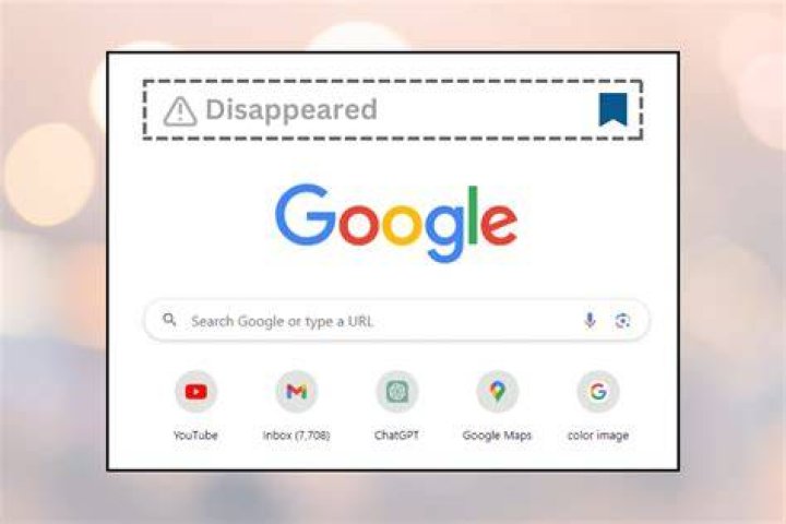 chrome status bar disappeared