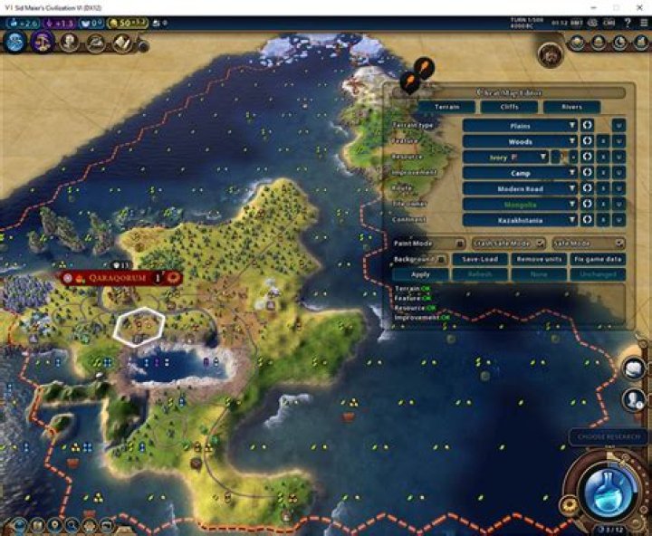Civ 6 Map editor
