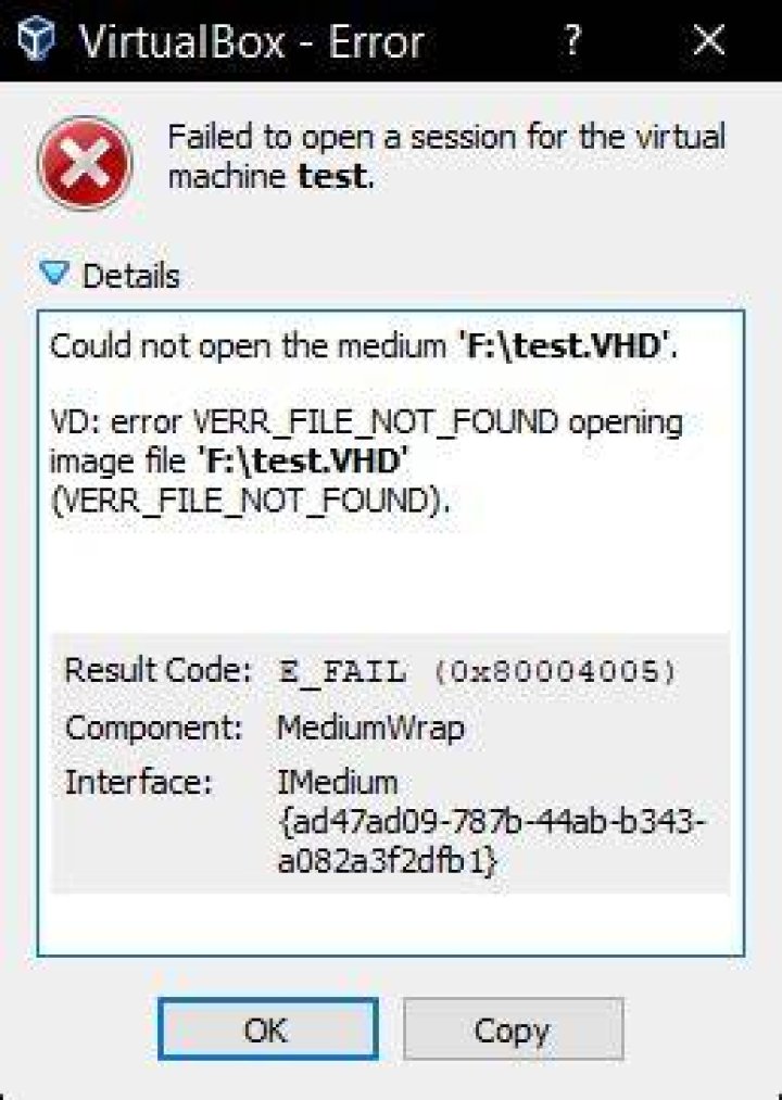 Clean up intentionally deleted Virtualbox drives manually