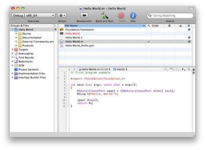 Click here to see XCode error