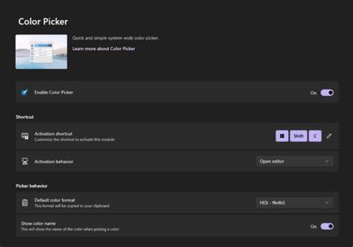 Color picker doesn't work
