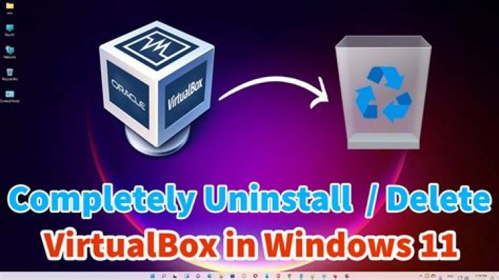Complete uninstall Virtualbox