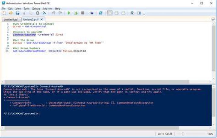 Connect-AzAccount : The term 'Connect-AzAccount' is not recognized as the name of a cmdlet, function, script file, or operable program