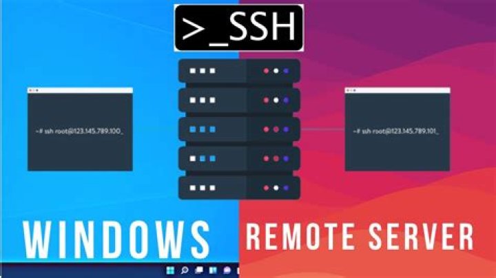 Connect using Windows ssh to another windows