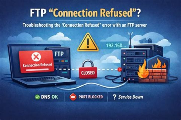 Connection to FTP Always Refused