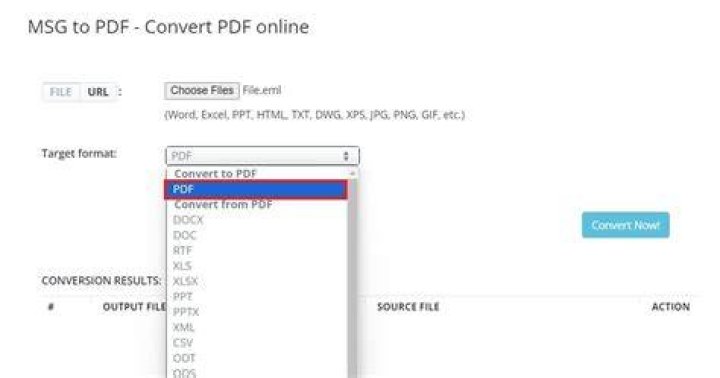 Convert MSG email to PDF file in C#