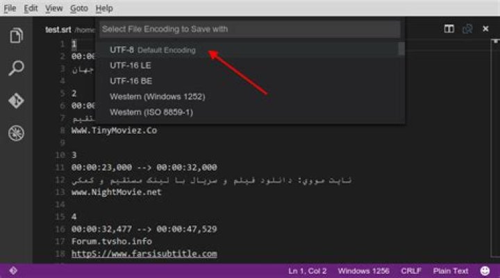 Convert Text File Encoding
