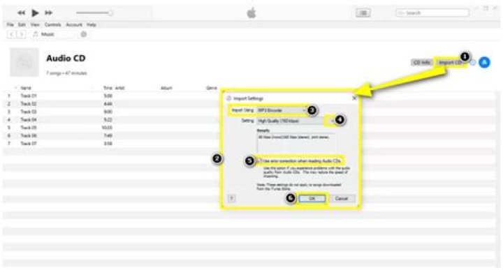 Converting CDA to MP3 files on the Mac