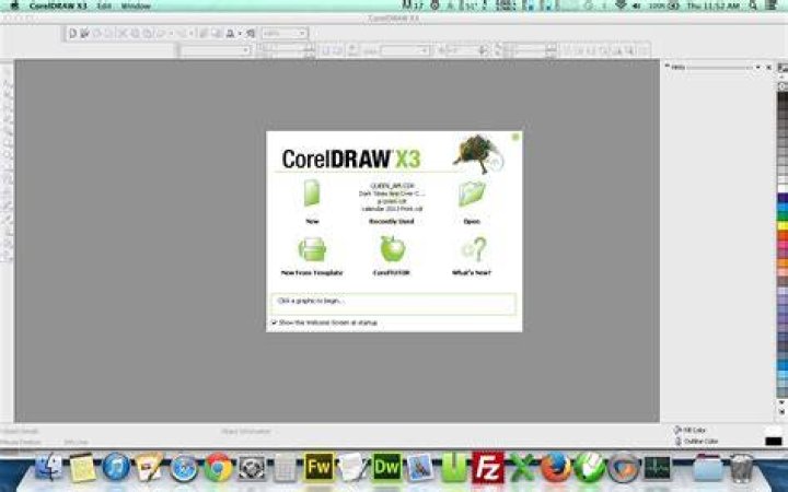 Corel Draw for Mac on Linux