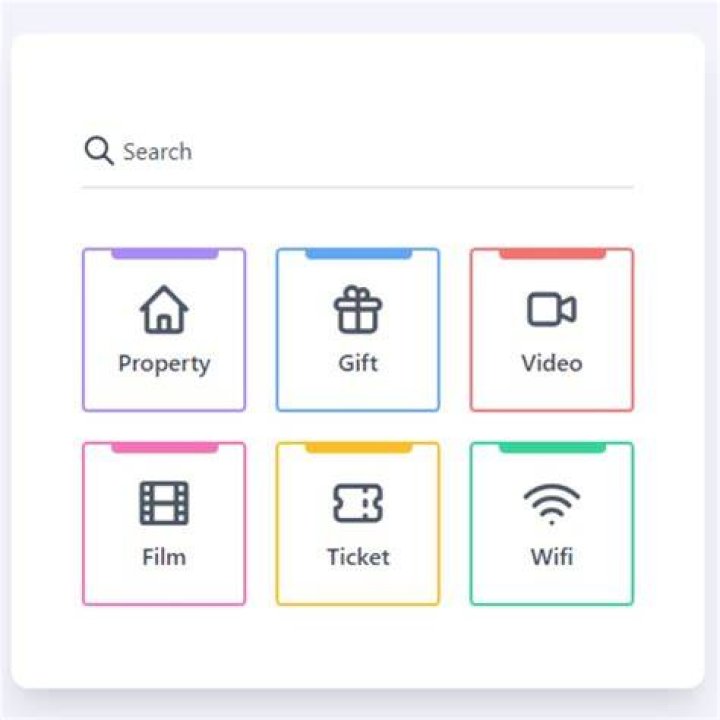 corporate search bar location