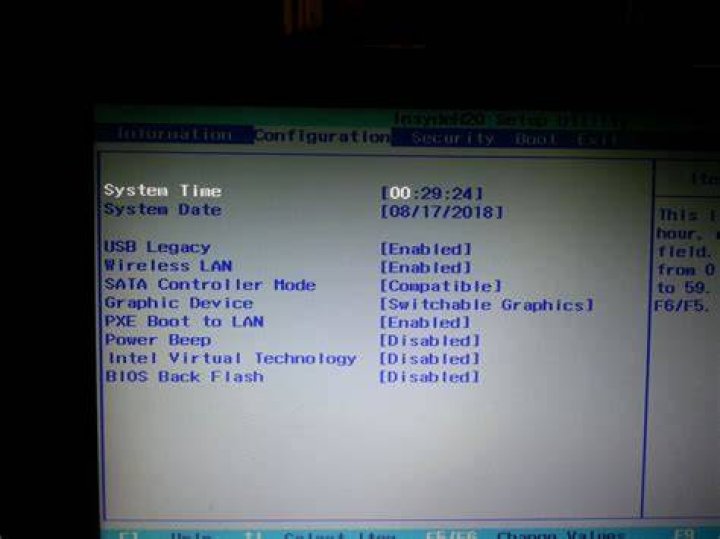 Correct BIOS setting to install Windows 7?