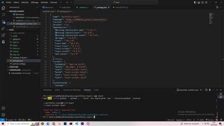 Could not find a required file. Name: index.js