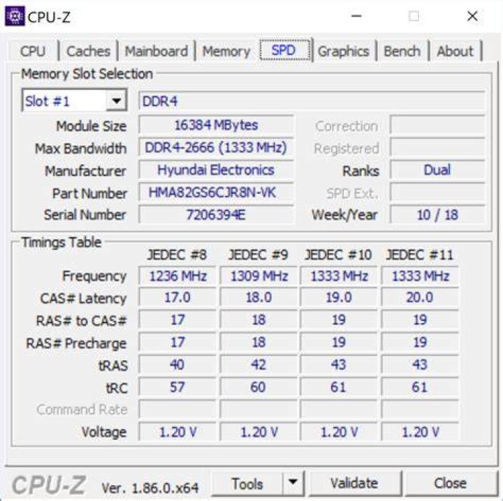 CPUZ spd