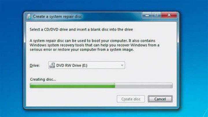 Create a Windows 7 System Repair ISO?