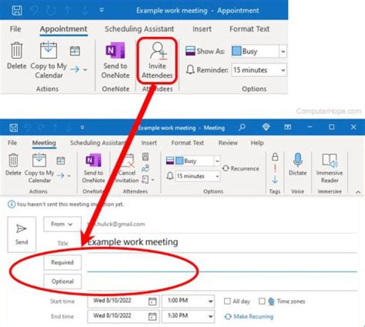 Create Outlook Appointments for a group without being included?