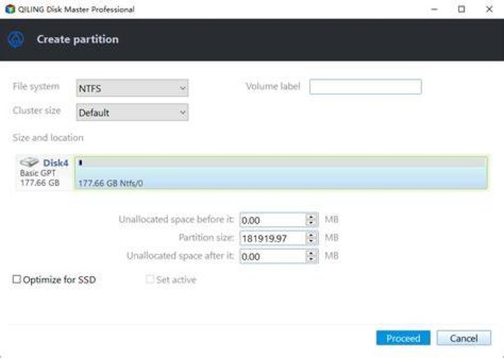 Create partition for Windows 7 [duplicate]