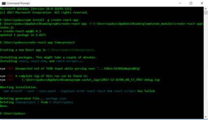 create-react-app is not working since version 4.0.1