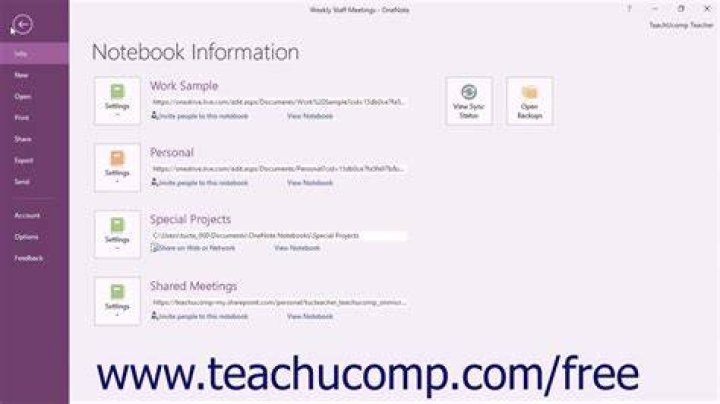 Creating Shared OneNote Notebook for My Company