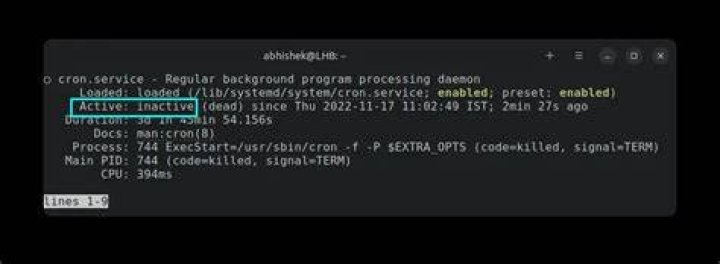 Cron service won't start in 16.04