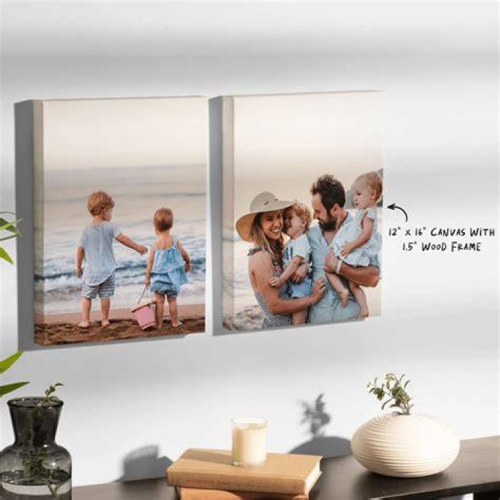 Cropped image partial canvas