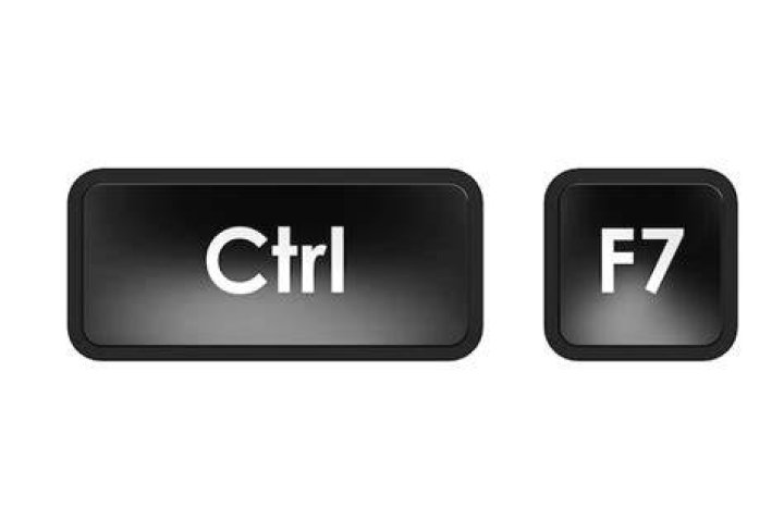 CTRL + ALT + F7 shortcut