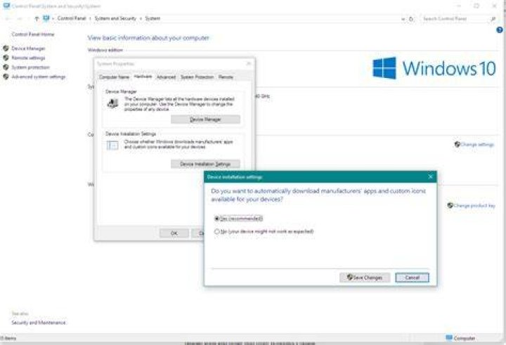 Current Windows 10 Application Update choices