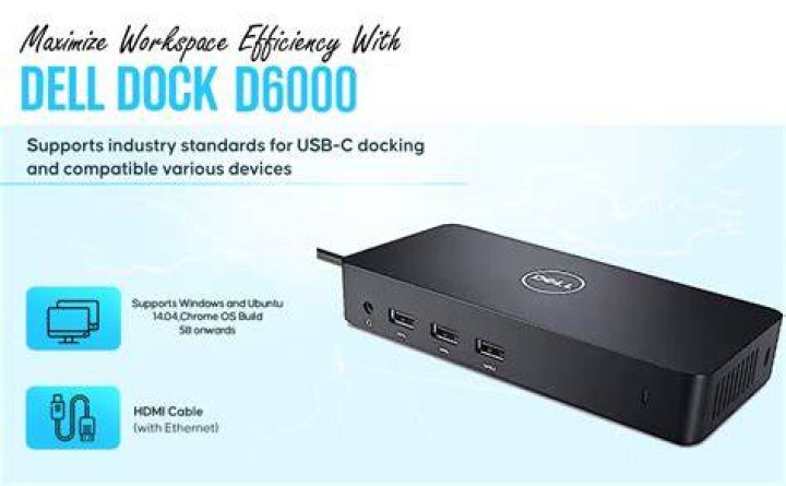 D6000 Dock with Displaylink DisplayPort output not working