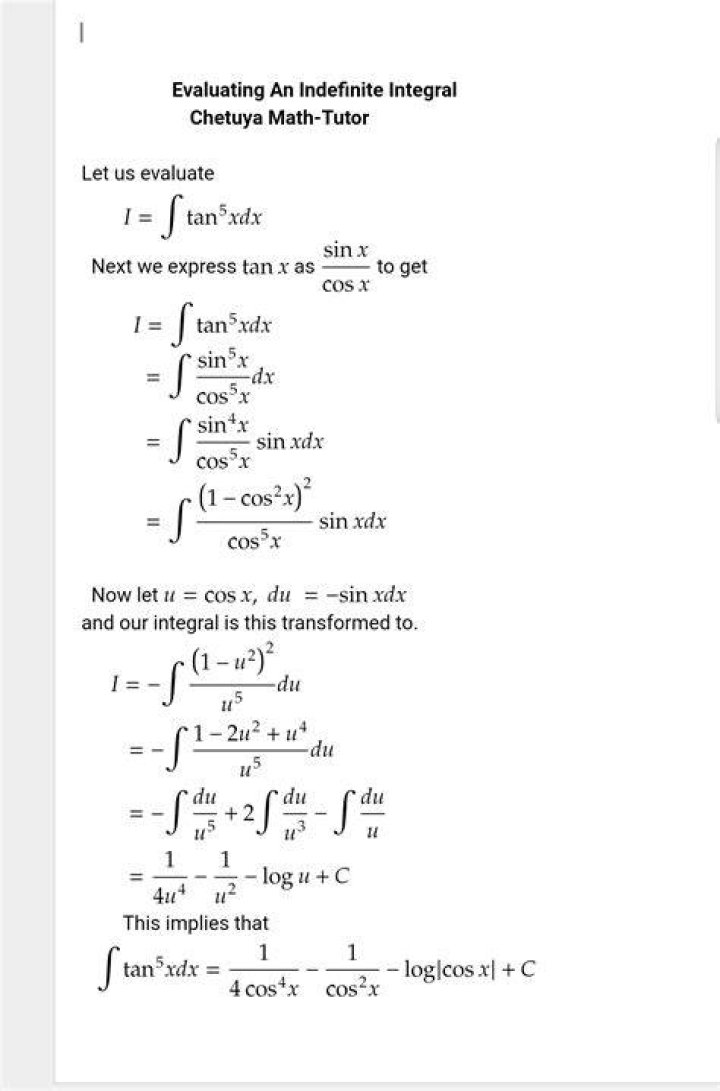 (definite integral) area between two trig functions