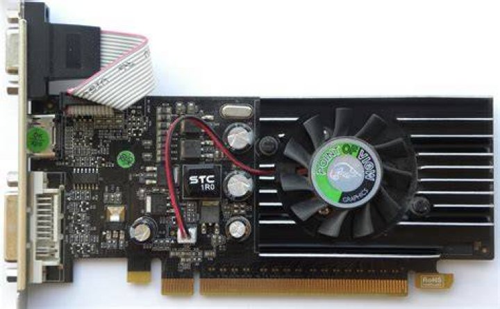 desktop built-in VGA port and Nvidia geforce210 for dual monitor