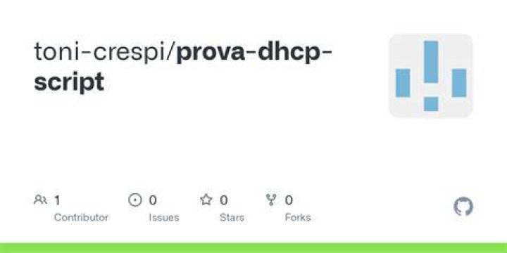 DHCP test script