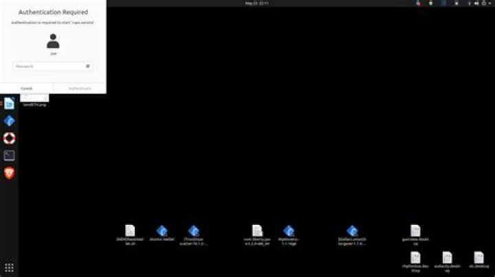 Dialog box does not accept input, stays on-top and hides everything under it. Ubuntu 20.04