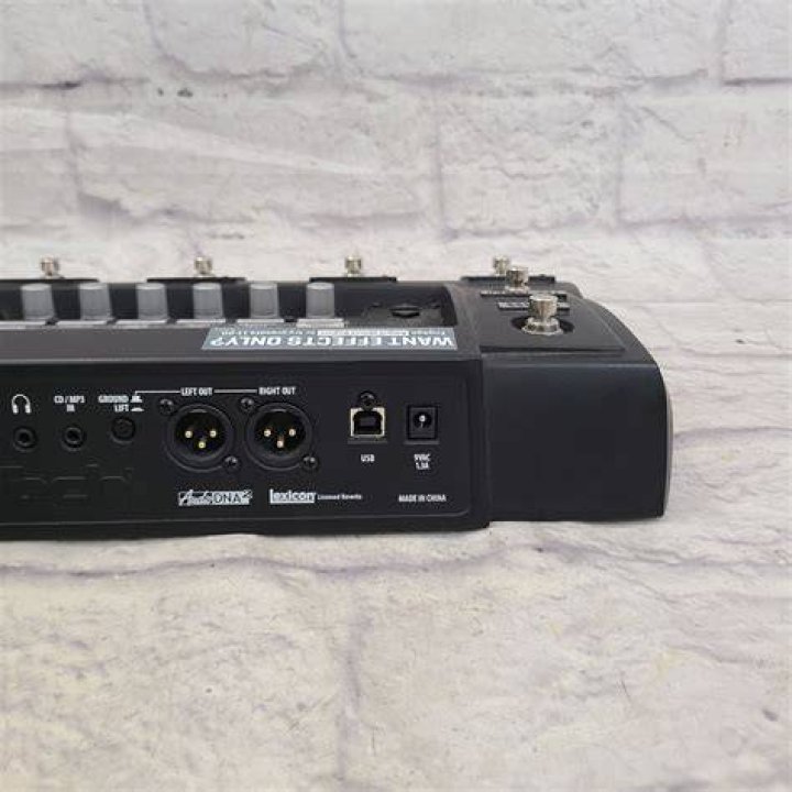 Digitech USB multi-effect with Jack