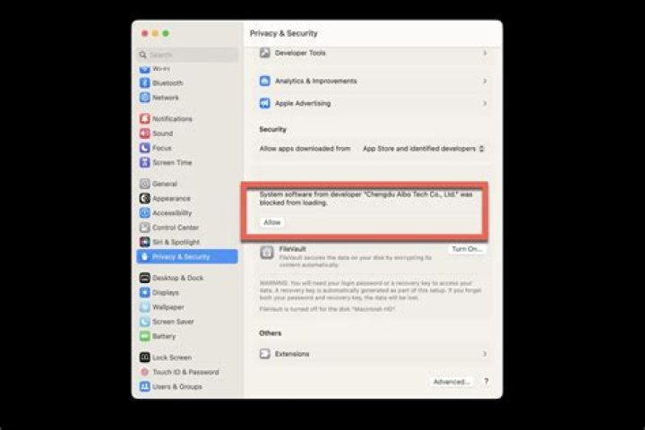 Disable key in macos without a third party program
