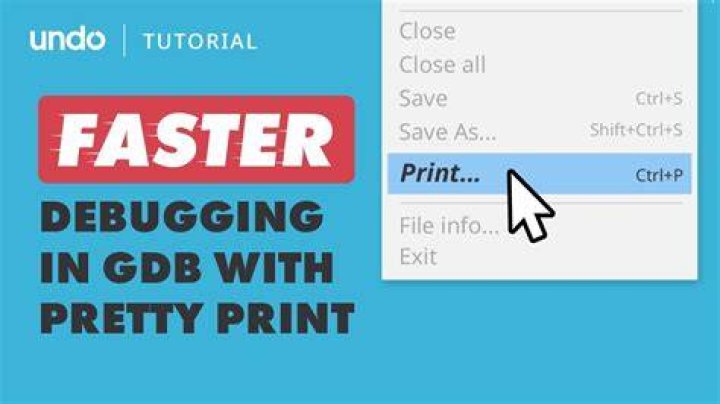 Disable print pretty in gdb