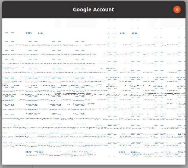 Display probem with Ubuntu Online Accounts