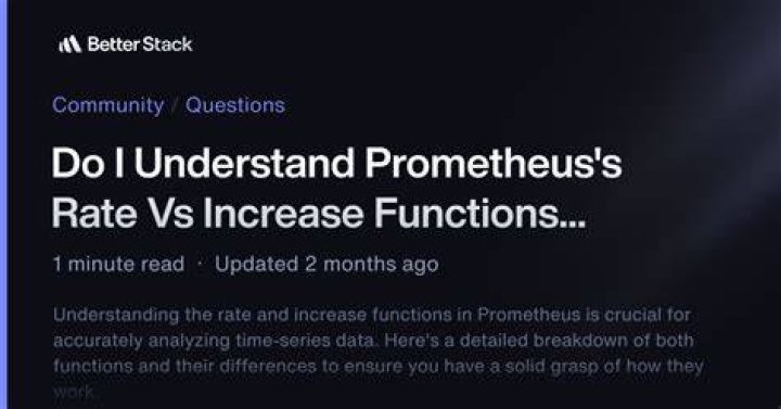 Do I understand Prometheus's rate vs increase functions correctly?