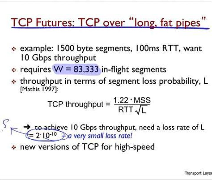 Do we still need to worry about long fat pipes?