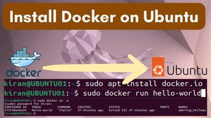 Docker & Ubuntu: How to permanently install software?