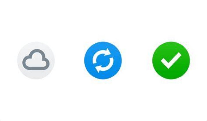 dropbox sync icon